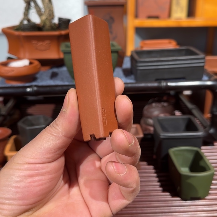 木***易紫砂花盆原矿紫泥