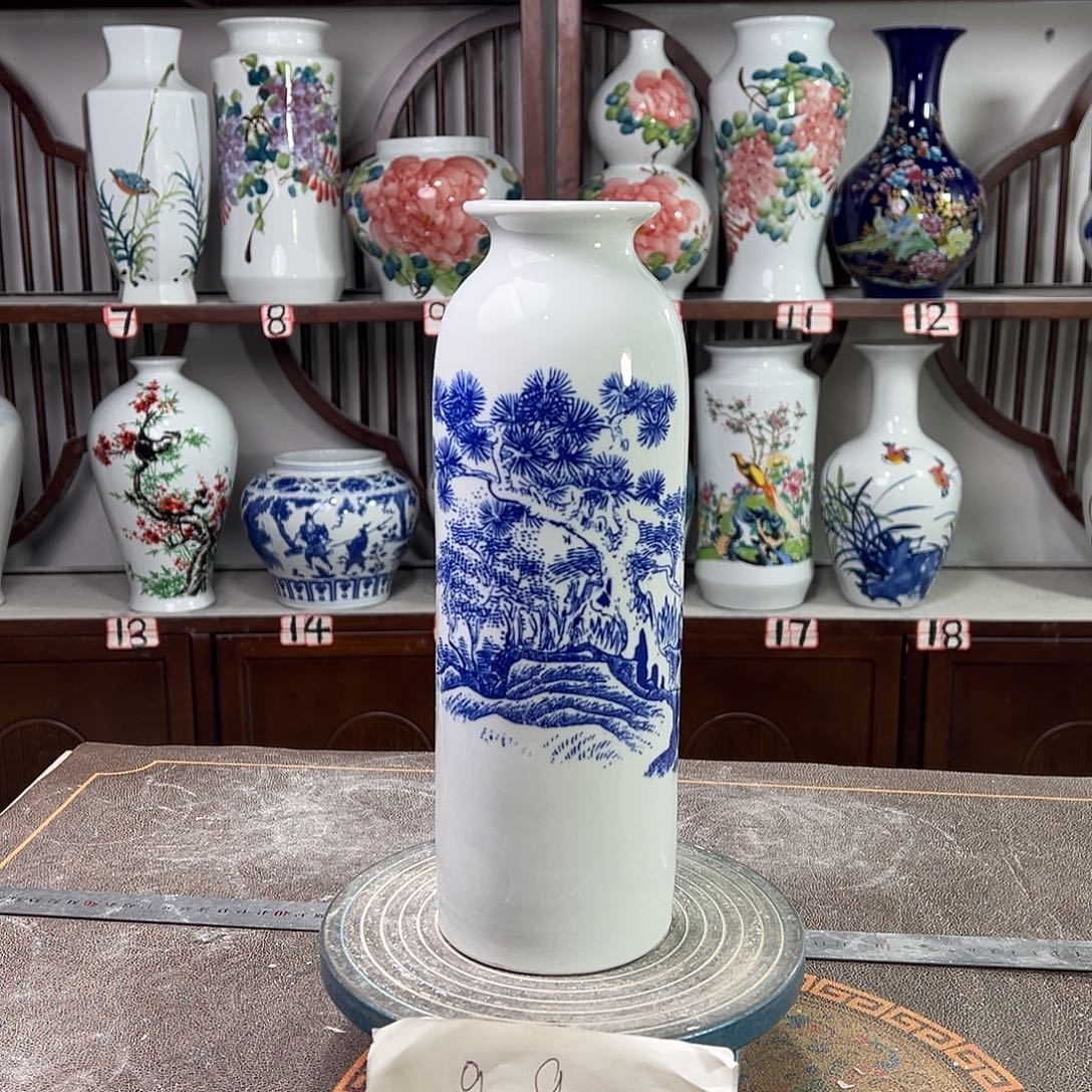 陶摆件景德镇陶瓷高30