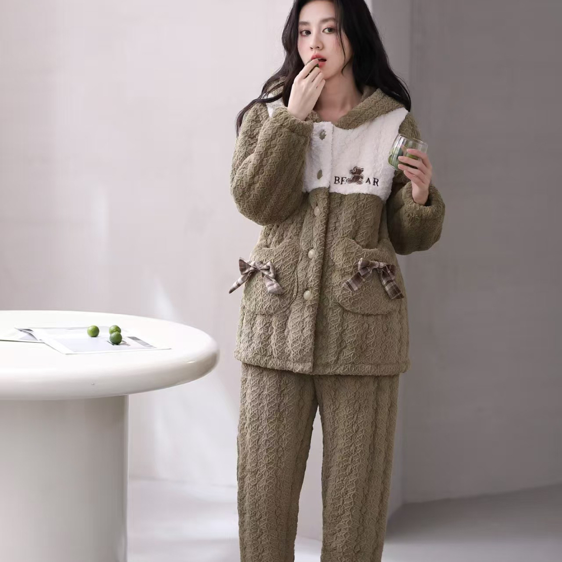 7259款安可加厚三层外穿家居服