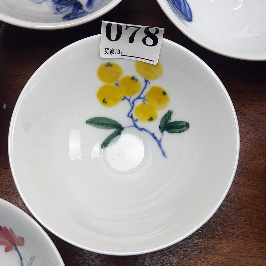 瓷片景德镇陶瓷手工手绘制作