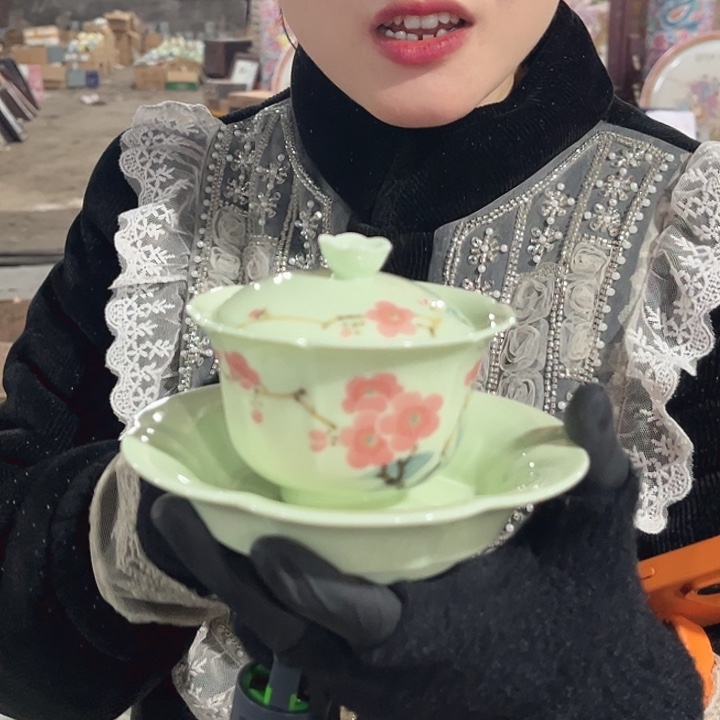 景德镇高温陶瓷A32三才