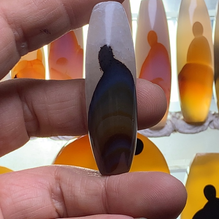 玛瑙/玉髓颈饰未镶嵌186