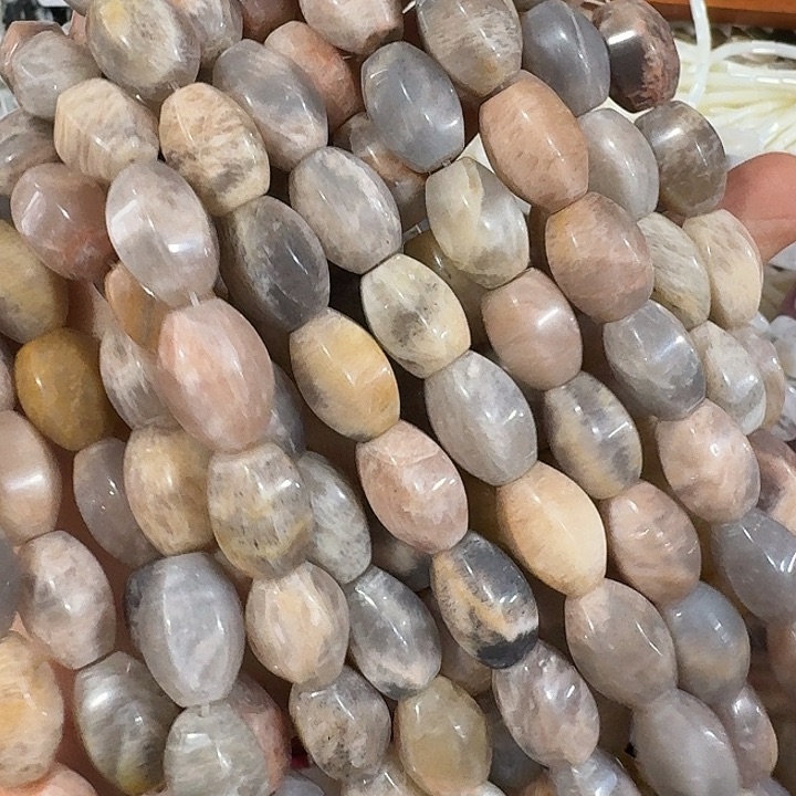 玛瑙/玉髓合金珠宝半成品一条金太阳六棱