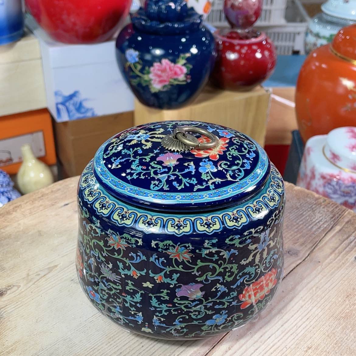 【闪购商品】罐陶瓷茶叶罐密封罐