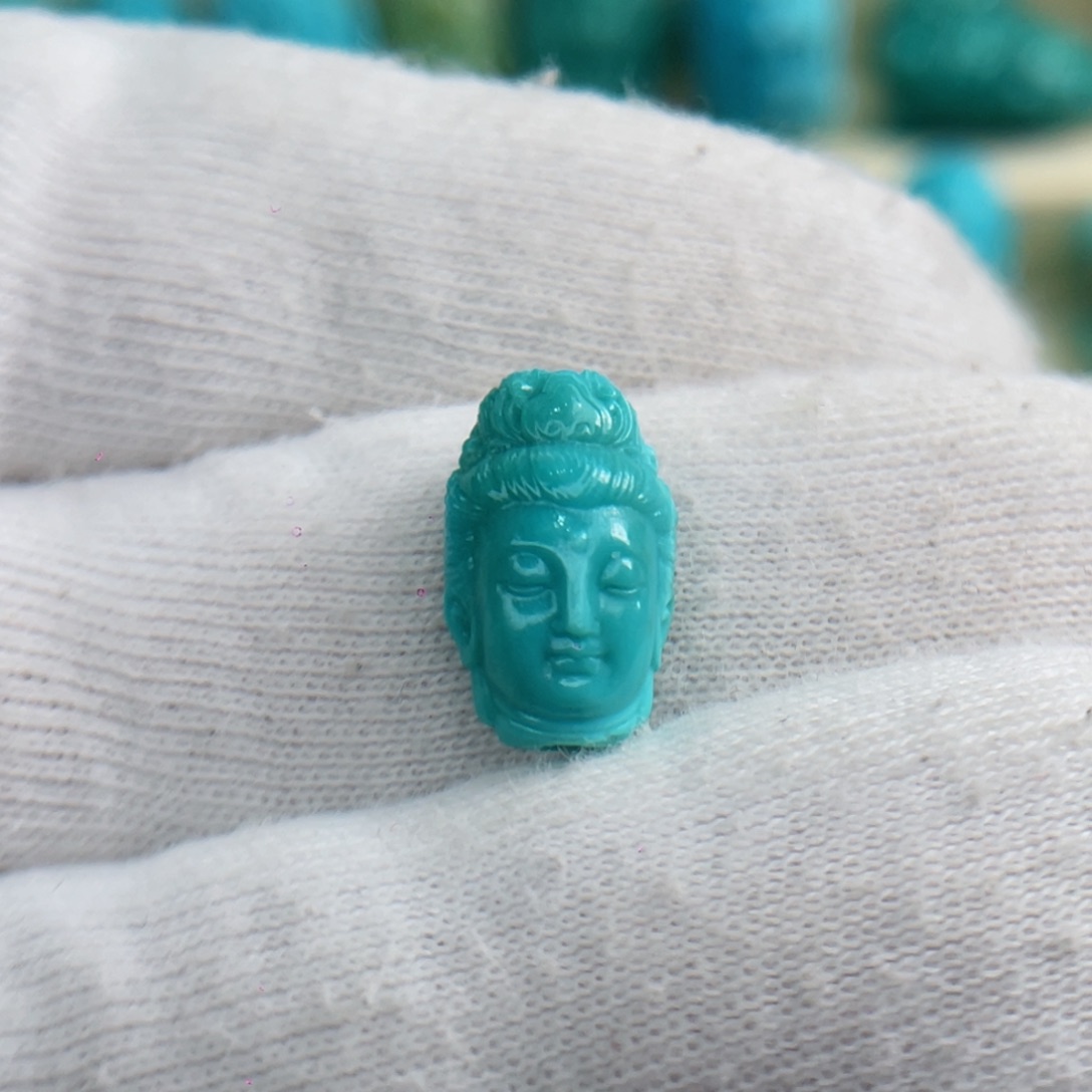 绿松石颈饰未镶嵌卡8.8-14.5-6