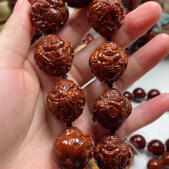 橄榄核吊坠老*回血回血