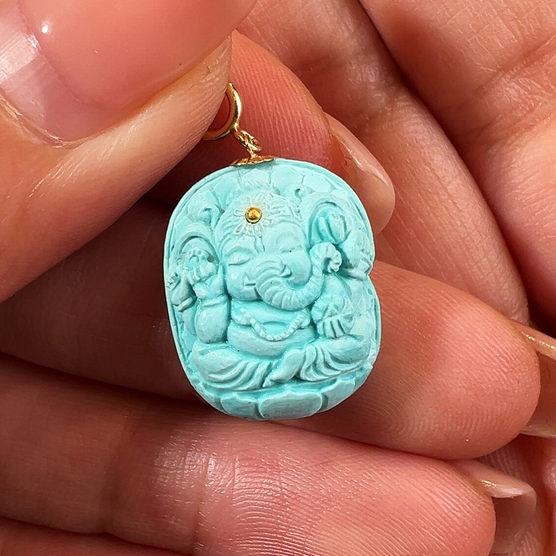 绿松石配件未镶嵌配件