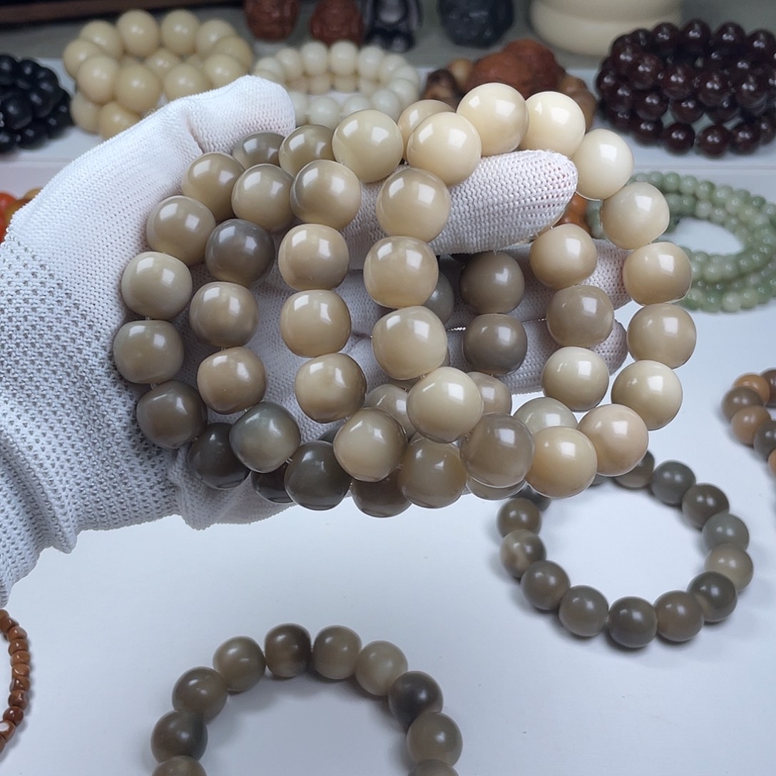 手串菩提根/象牙果福利苹果珠手串瑕疵不补