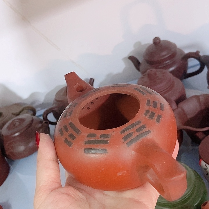 紫砂茶杯宜兴紫砂全手工制作
