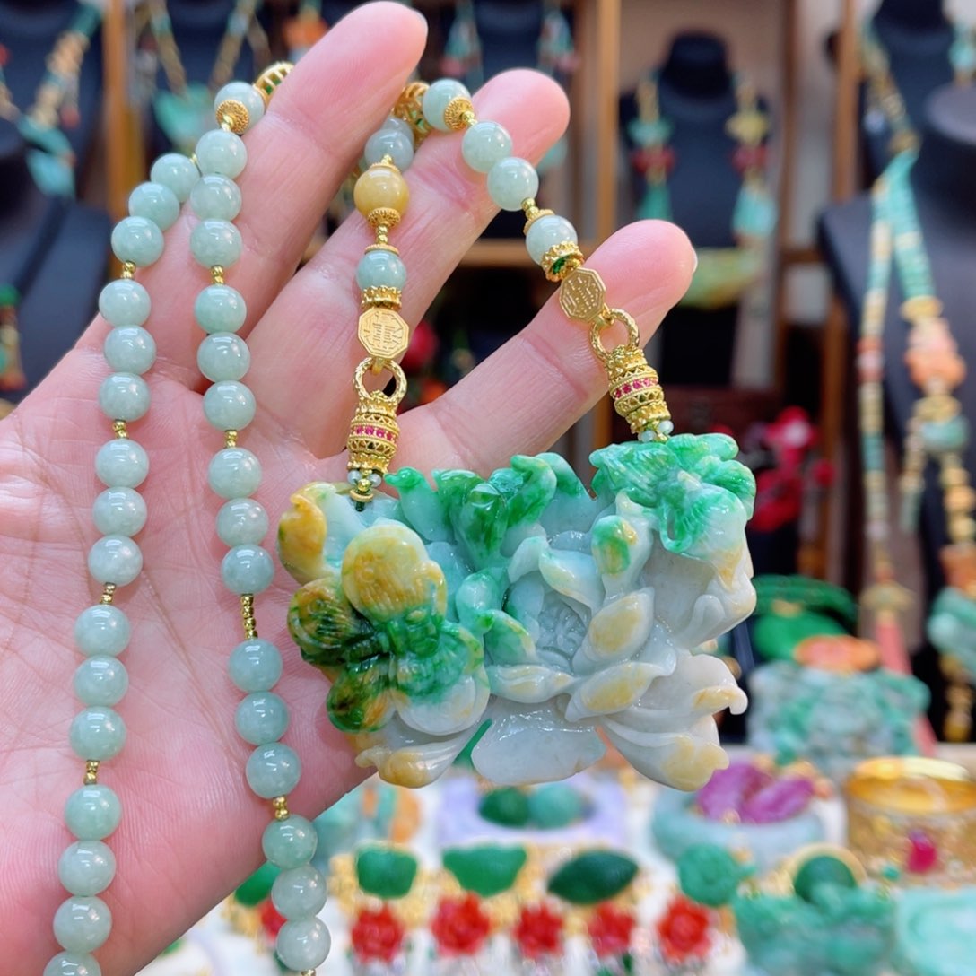 翡翠颈饰合金48小时鉴赏期