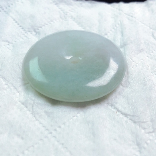 翡翠颈饰未镶嵌卡****物吊坠