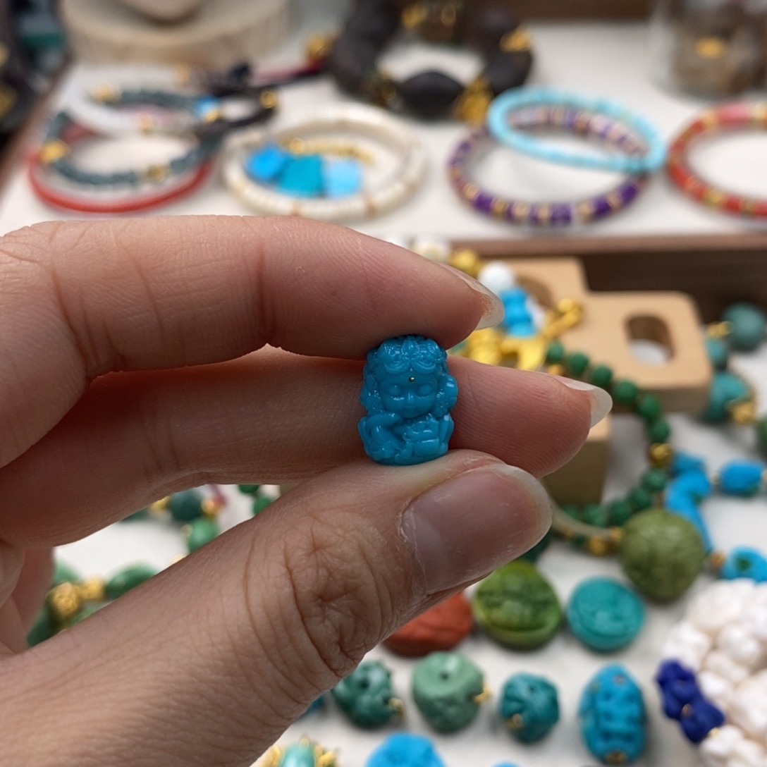 绿松石未镶嵌配饰