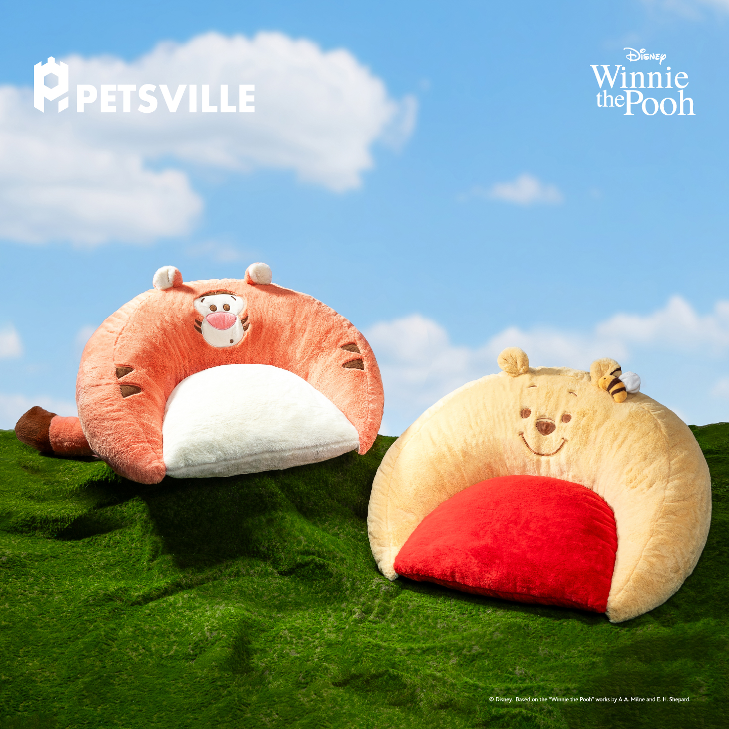 派思维迪士尼宠物沙发床 冬季保暖猫狗窝噗噗路西法柴郡猫跳跳虎