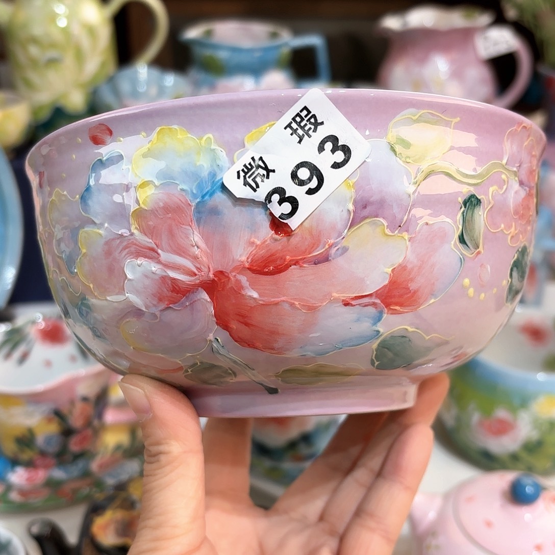 景德镇手绘高温釉下彩陶瓷茶具