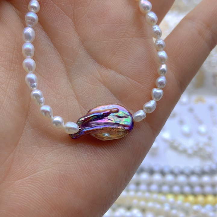 淡水珍珠颈饰未镶嵌