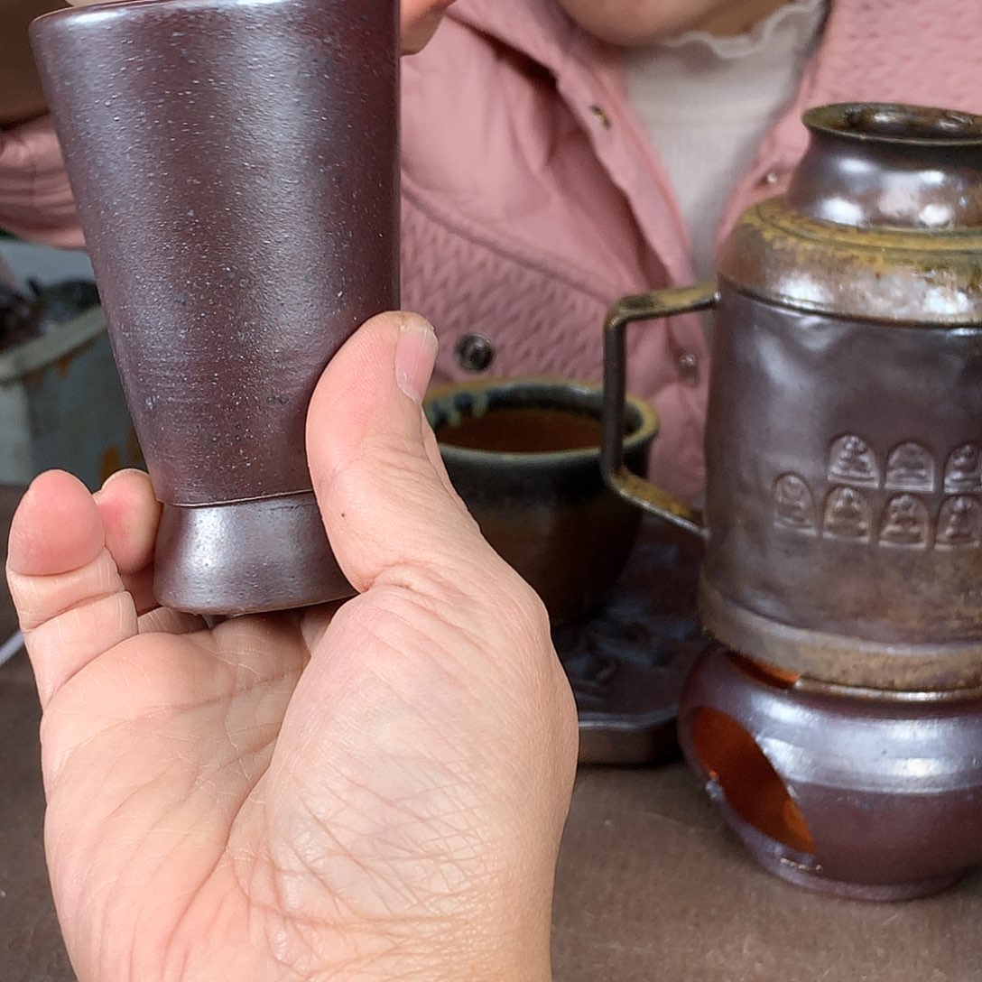 紫砂柴烧纯自然柴烧