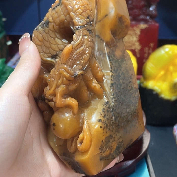 寿山石印石乐*篆刻印章引首章闲章姓名章生日礼物