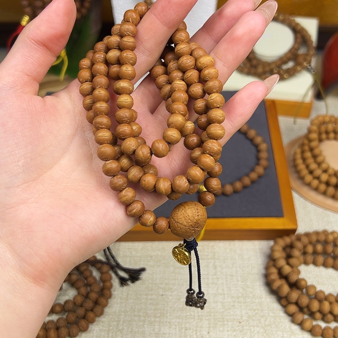 吊坠凤眼菩提酸枣核108