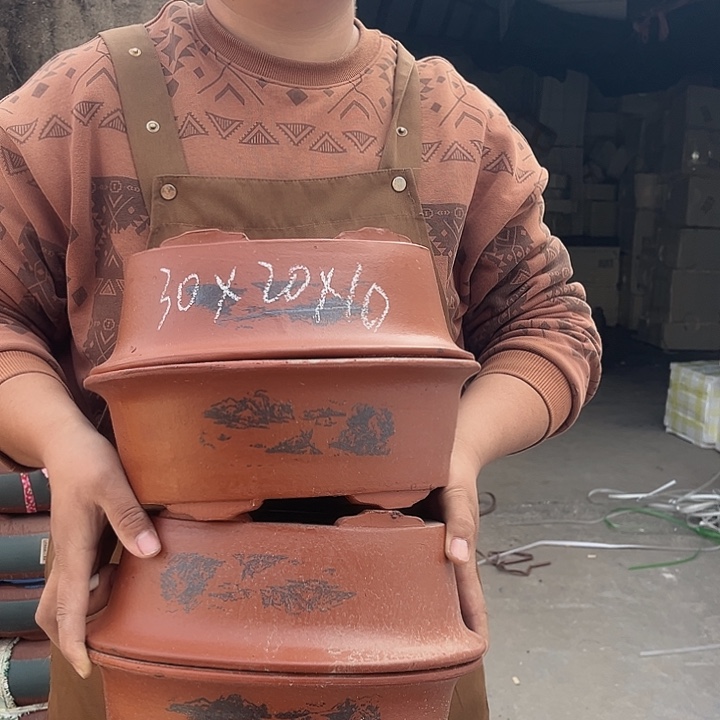 紫砂紫砂花盆盆栽