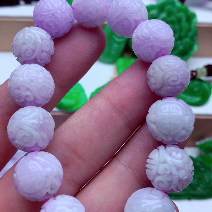 翡翠未镶嵌手链手串