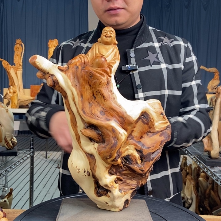 柏木（崖柏）随型摆件