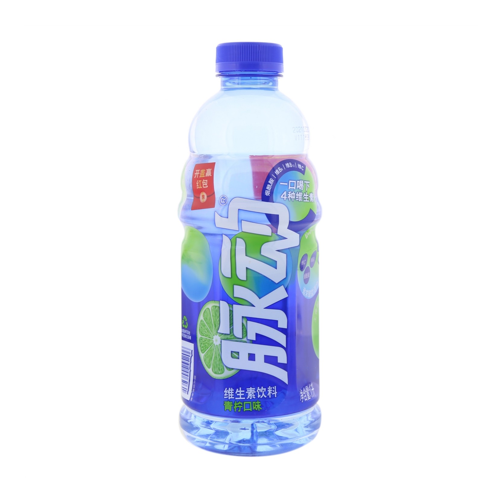 Mizone/脉动维生素饮料青柠口味 1L