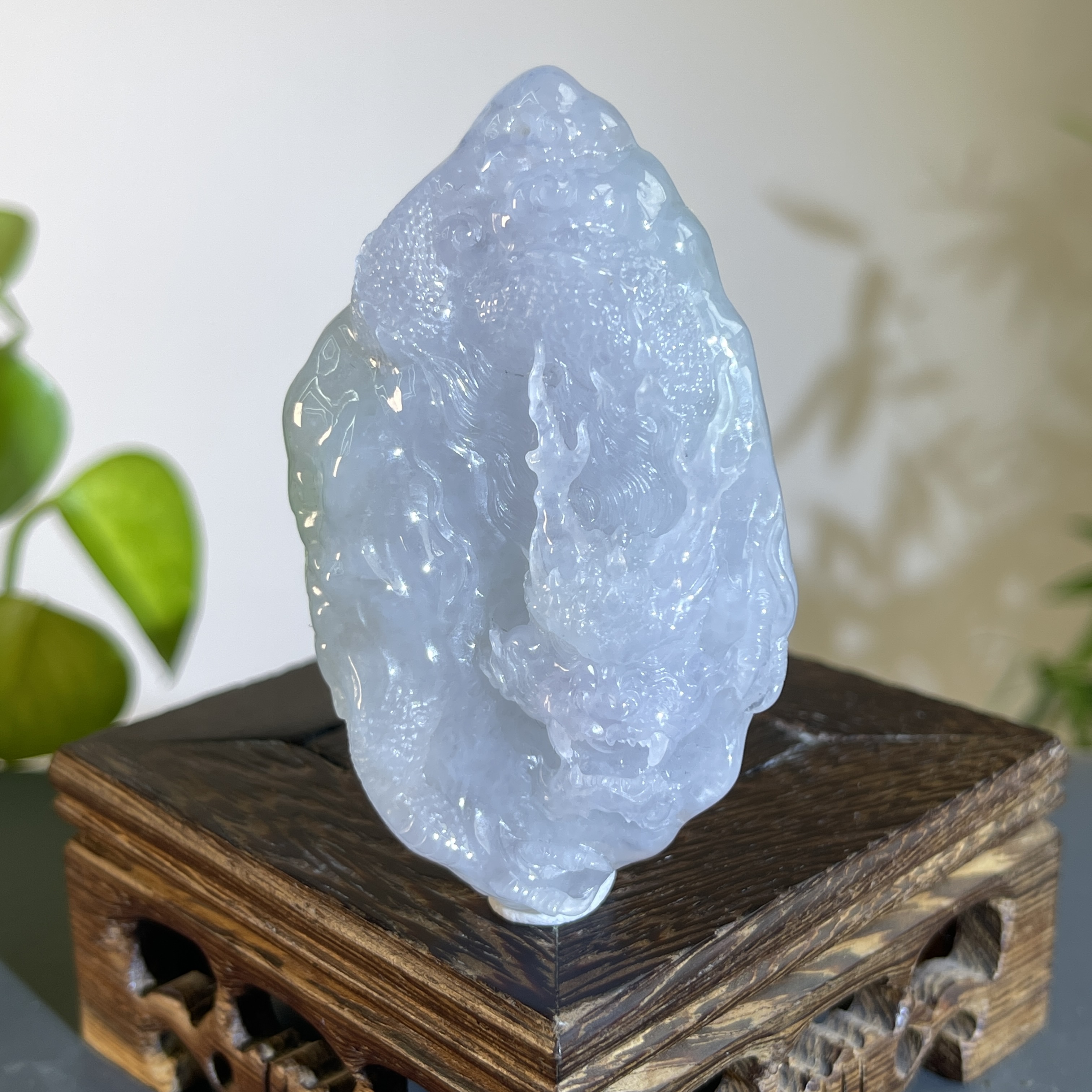 JCB04-150 天然翡翠缅甸A货 龙牌