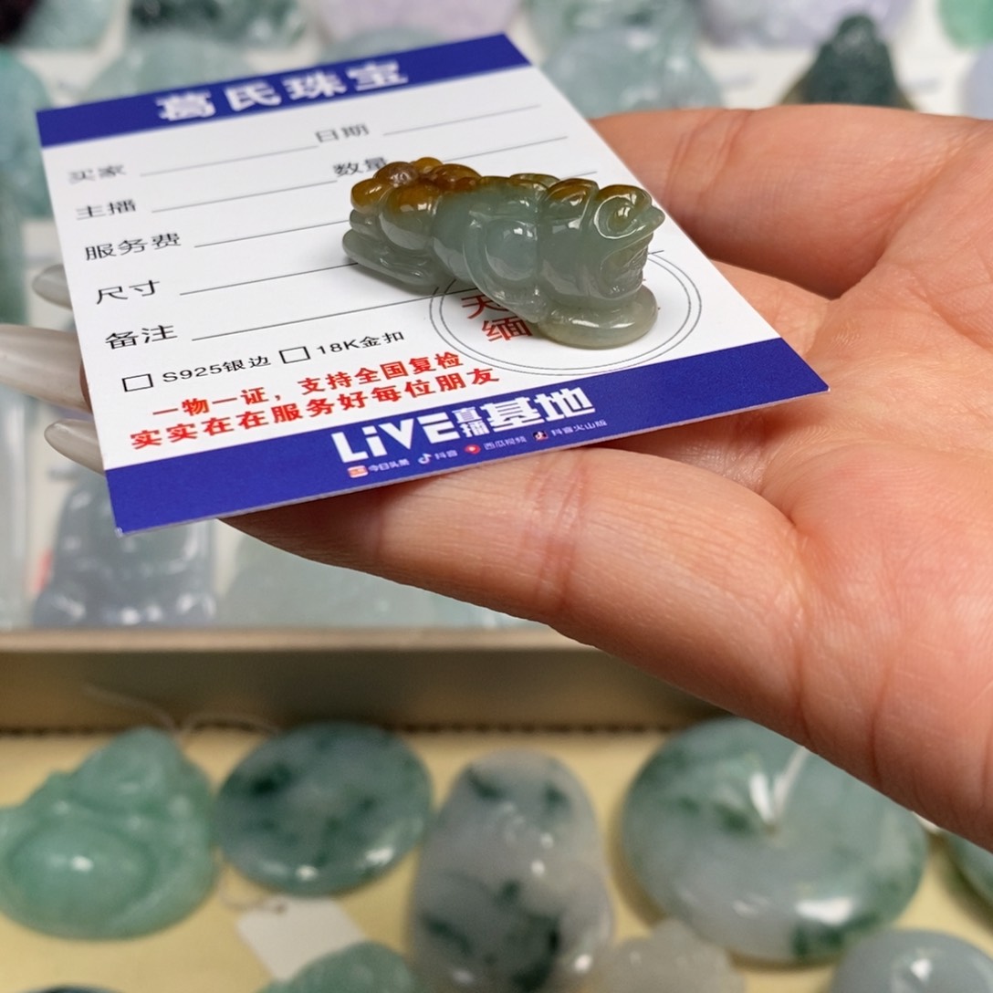 翡翠颈饰未镶嵌翡翠11