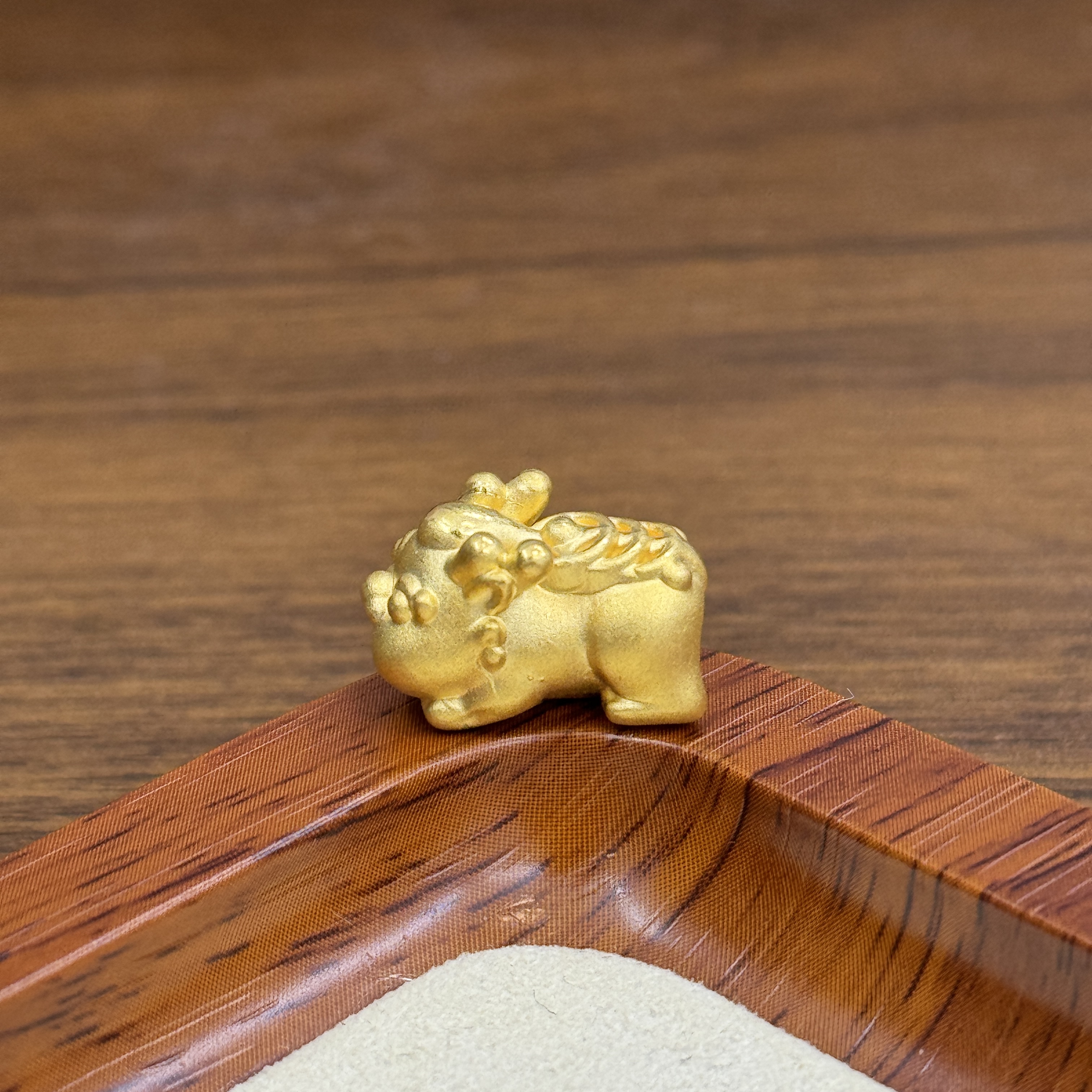 顺鑫黄金足金999大三铜钱貔貅宝宝DP2073-01570