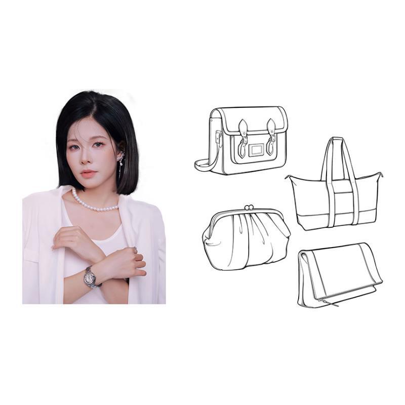 2025新款手工真皮女包 -1196