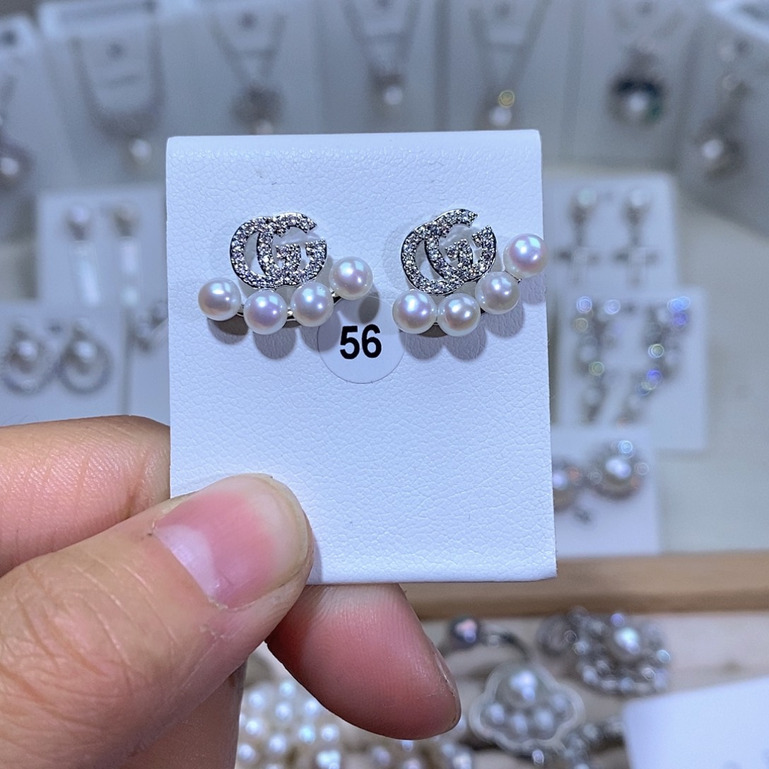 耳饰未镶嵌淡水珍珠