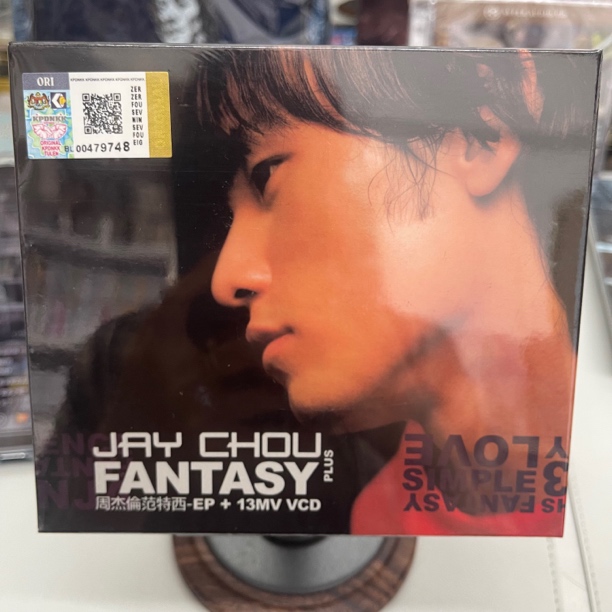 周杰伦范特西ep➕13MV  CD正版CD