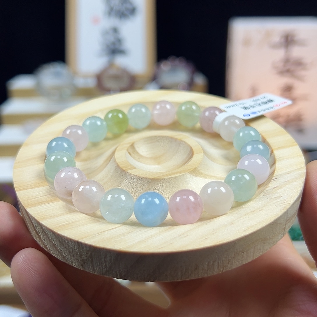 水晶手链未镶嵌多宝