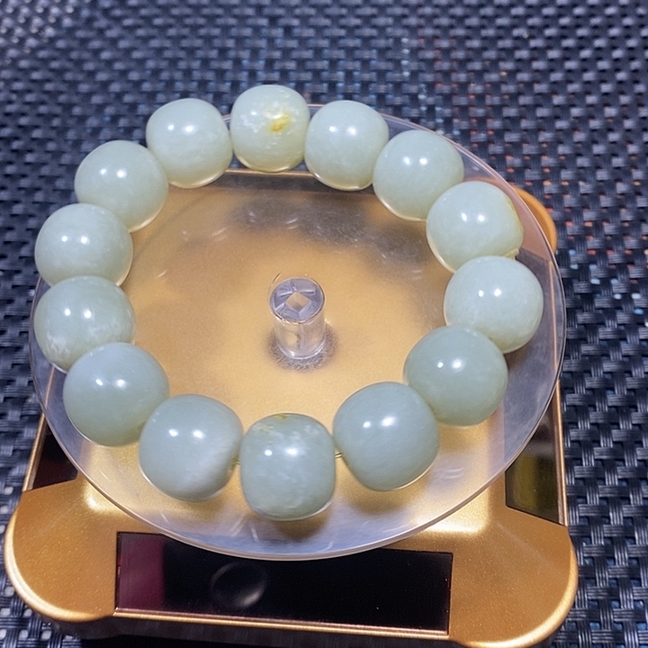 和田玉（糖玉）未镶嵌手串和田玉手串