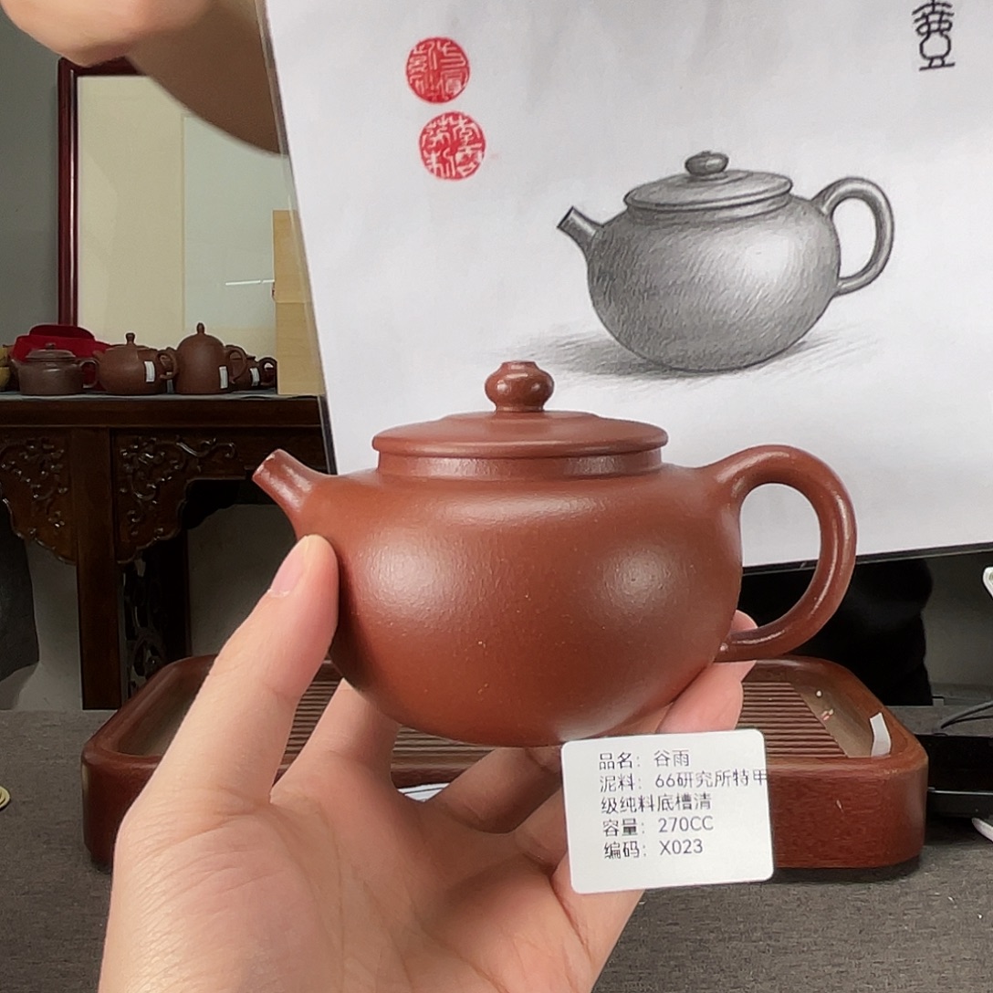 紫砂茶壶方圆紫砂排队