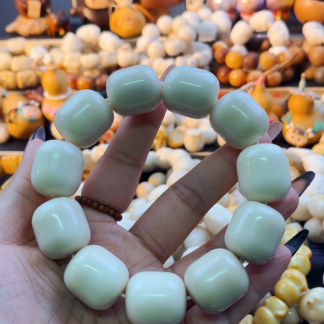 菩提根/象牙果手串年糕桶珠