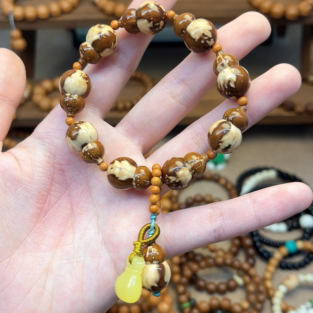 紫金鼠手串大*子葫芦手串