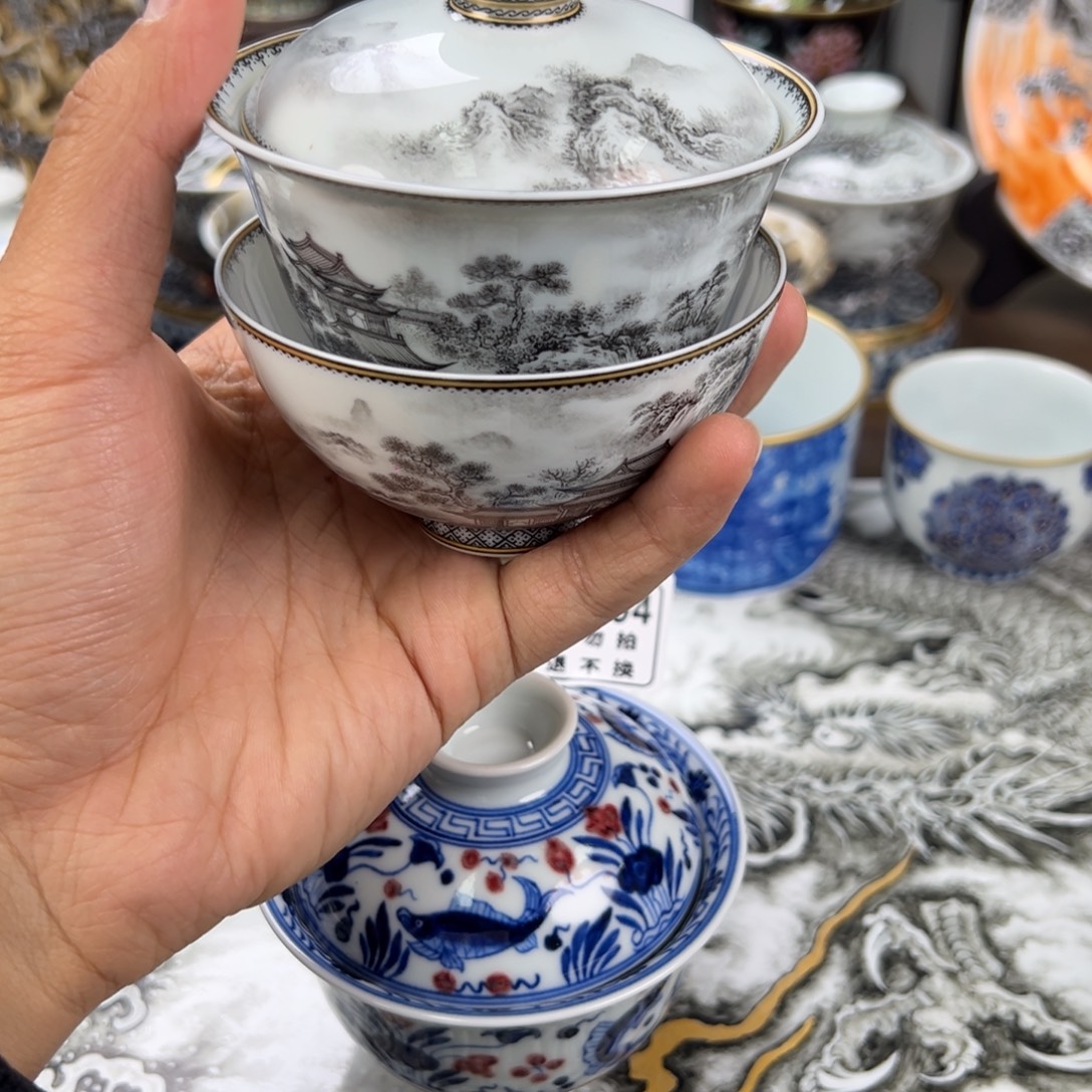 时***。景德镇手工手绘陶瓷