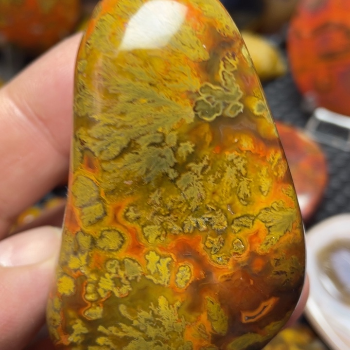 玛瑙/玉髓合金战国红