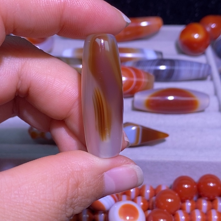 玛瑙/玉髓未镶嵌颈饰