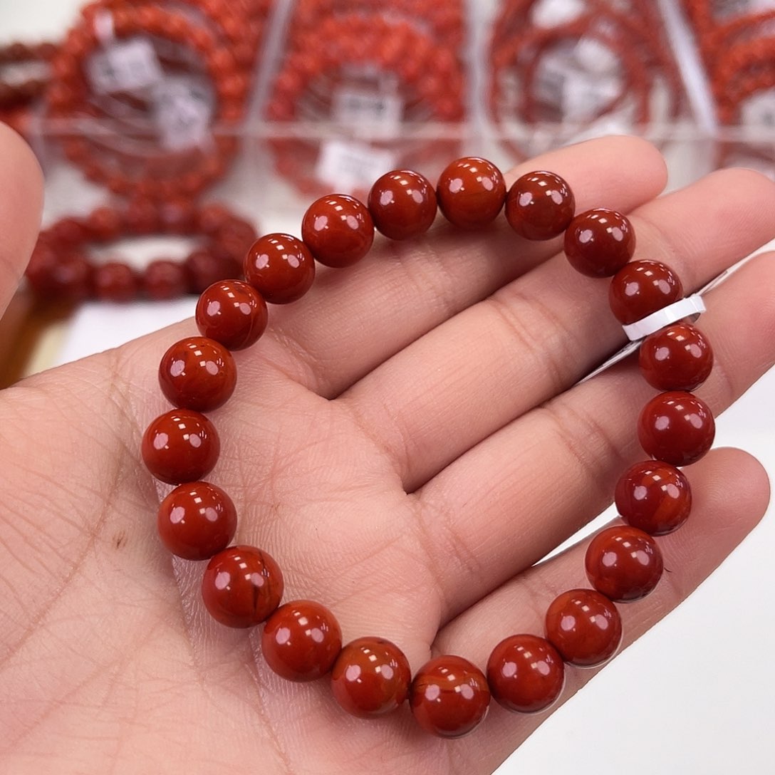 南红玛瑙川料单圈9未镶嵌