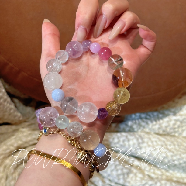 《高货多宝》89.5拍三单/天然水晶原创设计/ROWROW