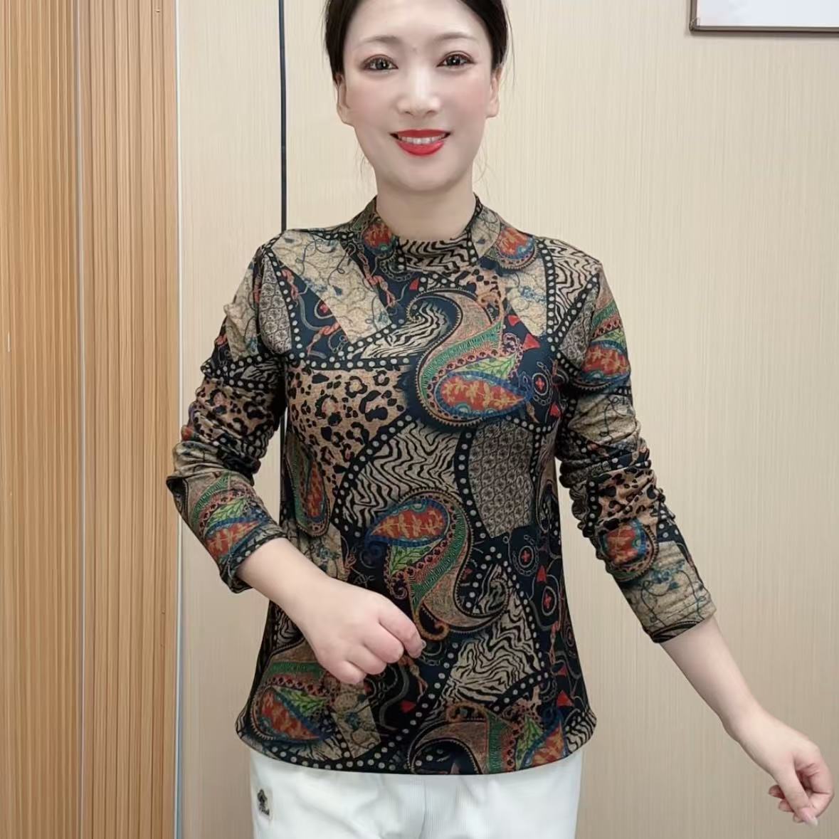 2025春季新款时尚洋气，减龄显瘦打底衫（薄款）