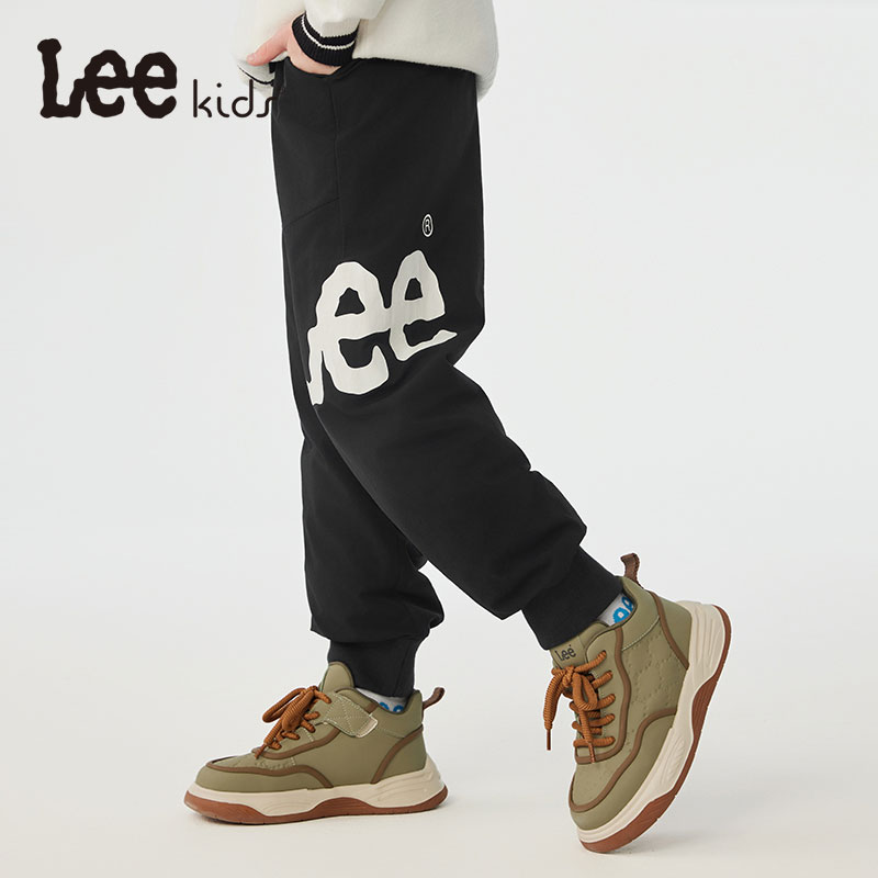 Leekids童装羽绒裤冬季加厚保暖中大童小童外穿秋冬裤子好羽绒