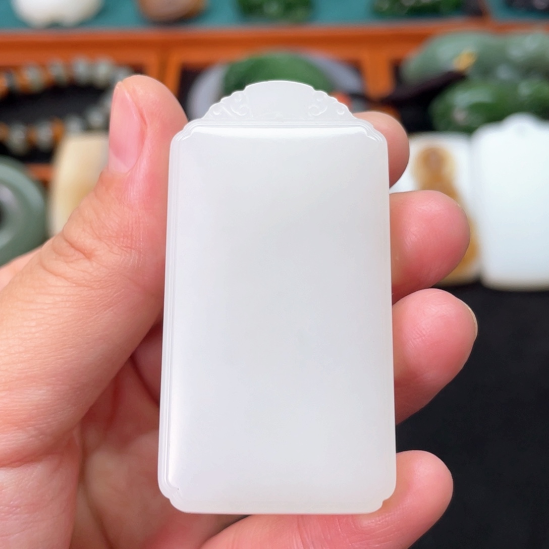 和田玉挂件未镶嵌