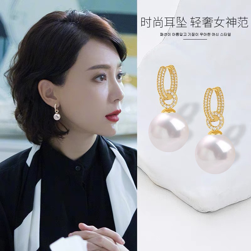 925银耳饰 2025新款火爆款轻奢高级感气质耳坠网红同款耳饰