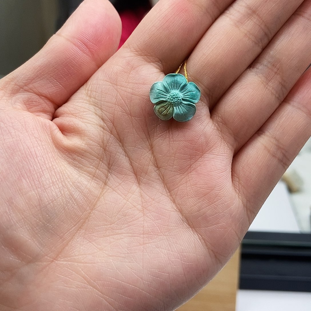未镶嵌绿松石珠宝奇石
