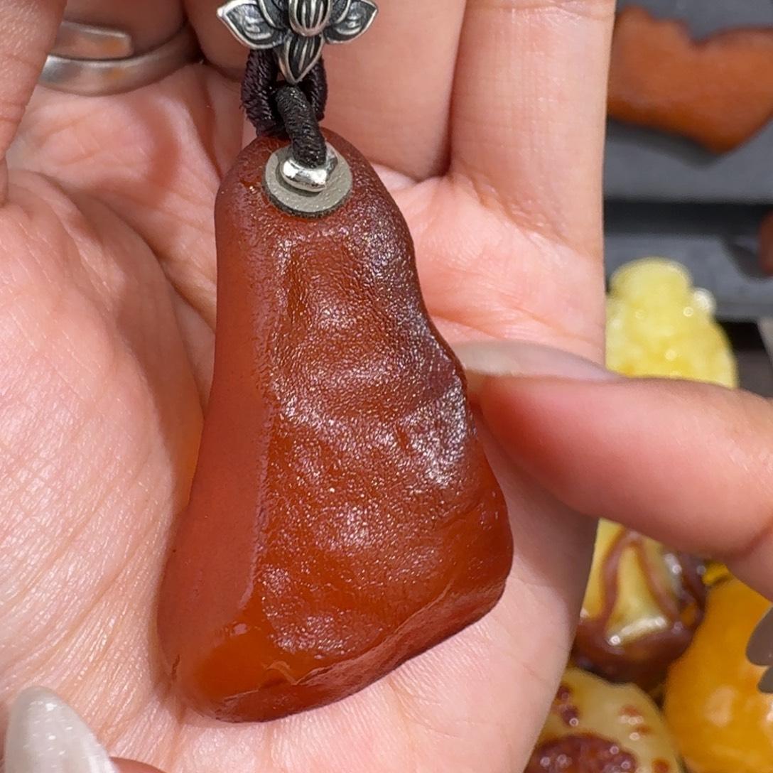 琥珀未镶嵌裸石我