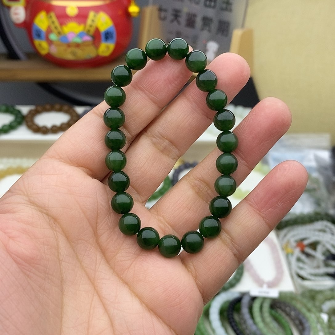 和田玉手链未镶嵌