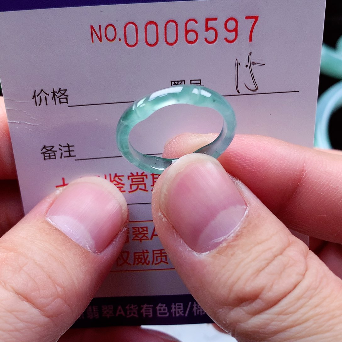 【闪购商品】翡翠戒指未镶嵌天然